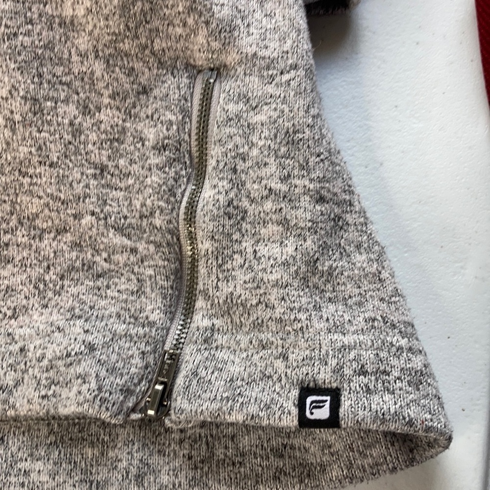 Fabletics snap sleeve ends 1/4 zip pullover Sz XS - image 7